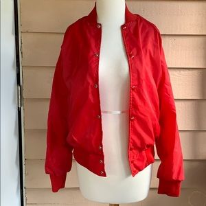 LIKE NEW 💥 Retro School Style Bomber Jacket